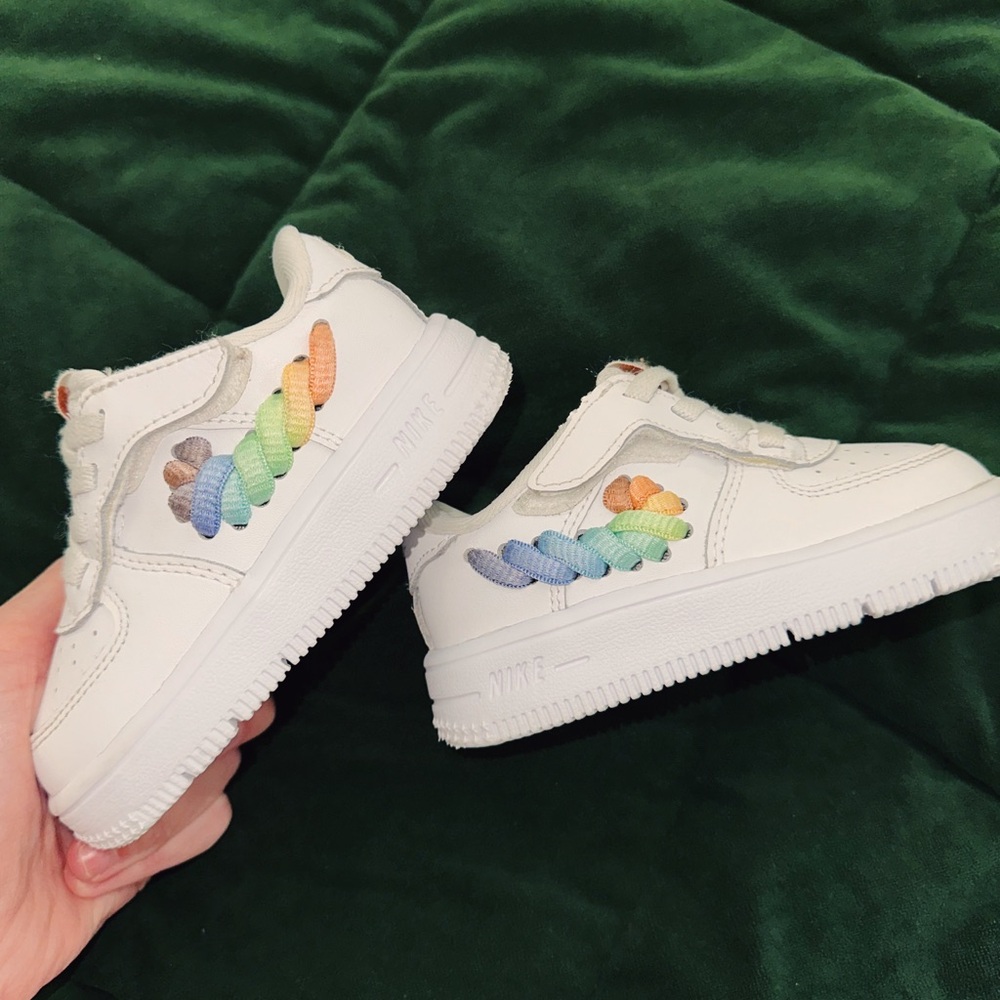 Nike Air Force Toddler Girls Shoes Size 5.5
